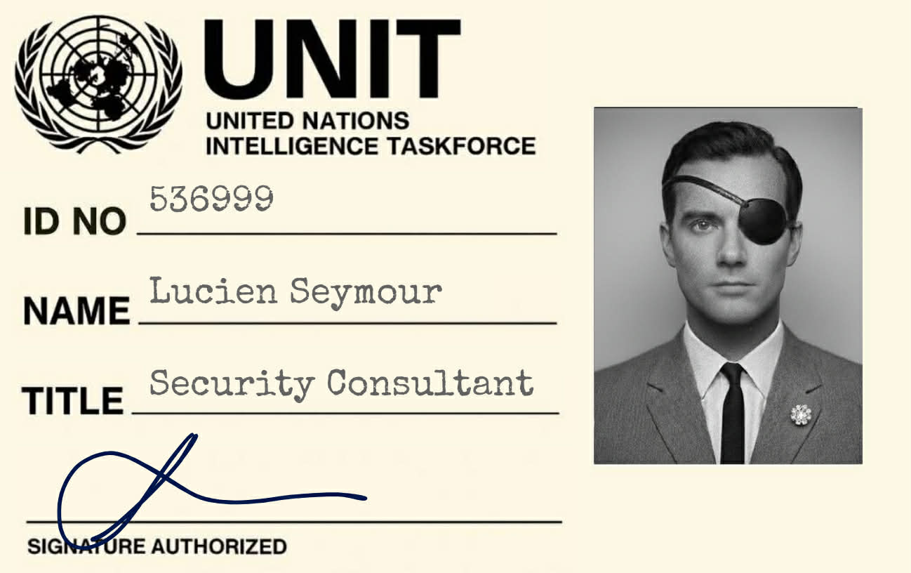 Lucien Seymour ID Card